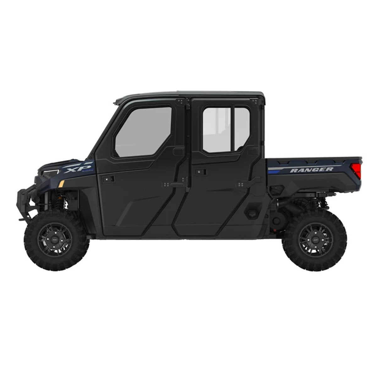 Polaris Ranger Rear Manual Crank Window Doors - Poly