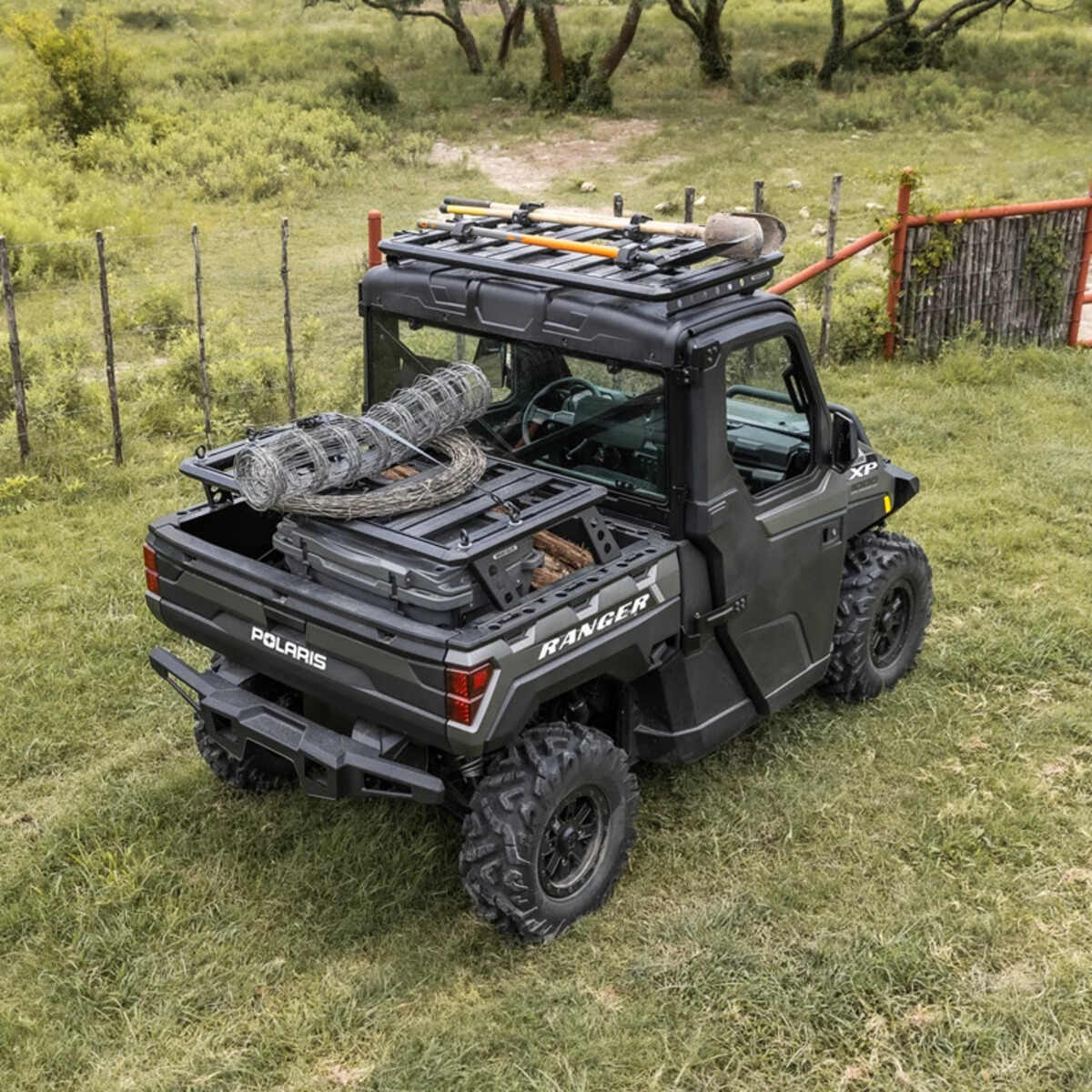 Polaris Ranger Rhino-Rack Rear Bed Rack Mount