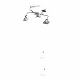 Polaris Ranger SP 570 7" Display Mount Kit with Cameras