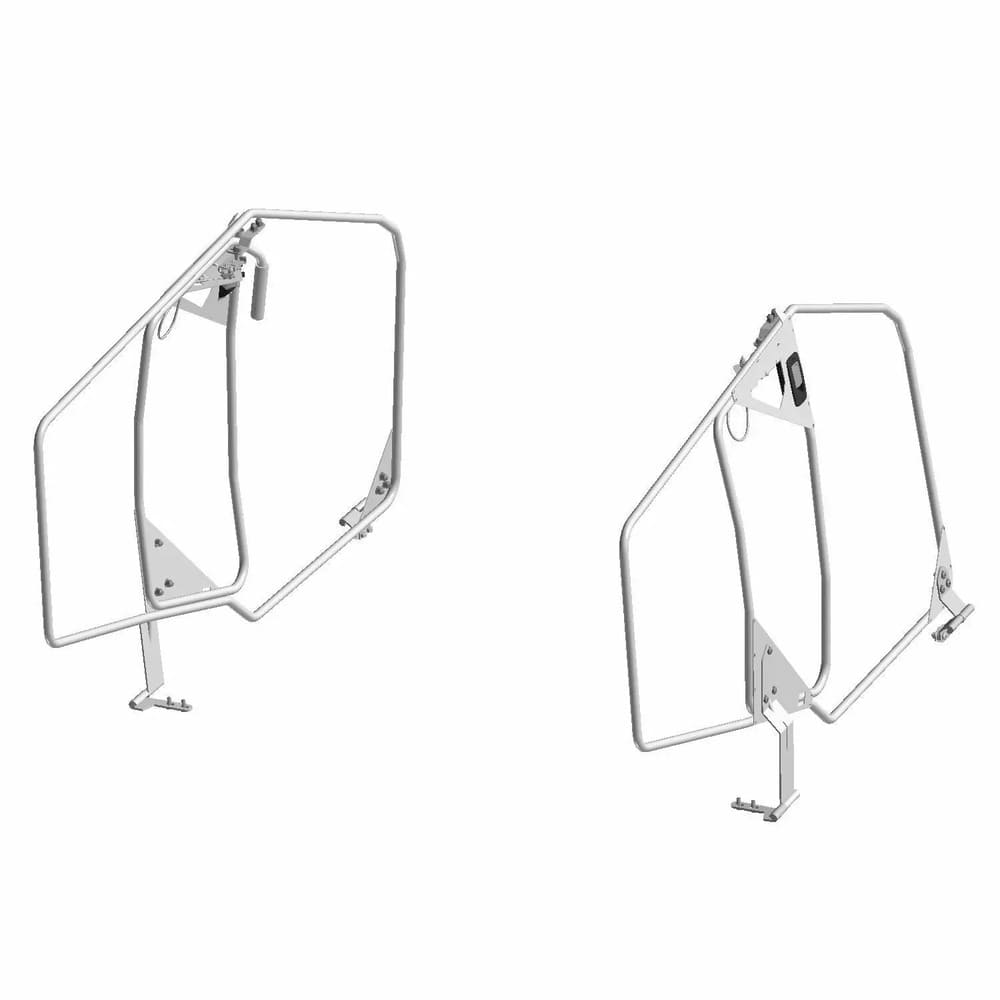 Orangestar ピンズ ピック コンプリート Polaris Ranger SP 570/Crew Zip Window Front Doors - Set of 2