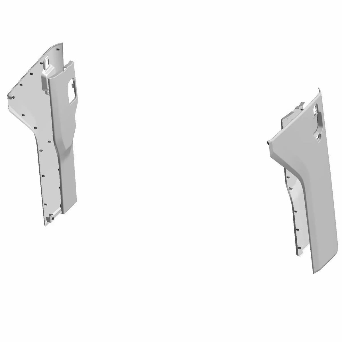 Polaris Ranger XD 1500/Crew Exterior Front Door Accent Panel - Set of 2