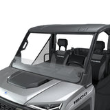 Polaris Ranger XD 1500 Lock & Ride Half Windshield - Hard Coat Poly