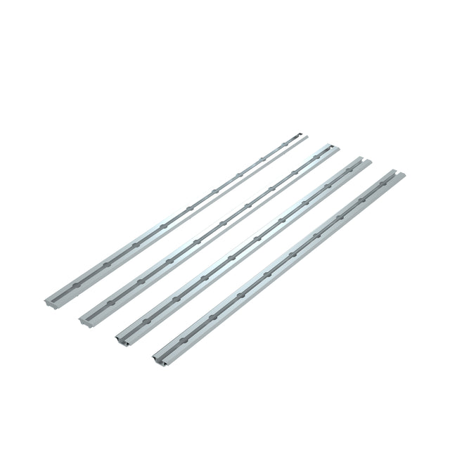 Polaris Ranger XD 1500 Lock & Ride MAX Rear Rails - MCS Cargo System & Rear Headache Rack