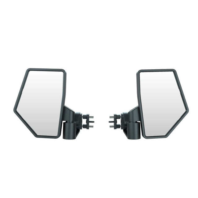 Polaris Ranger XD 1500 Side View Adjustable Folding Mirrors ROPS Mounted - Set of 2
