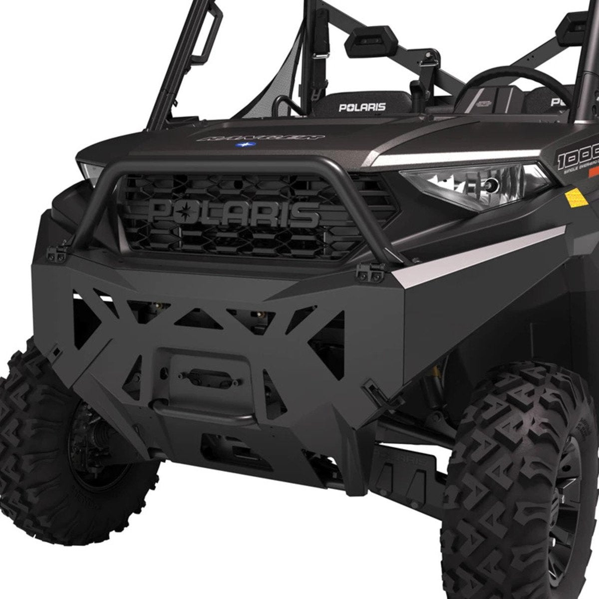 Polaris Ranger XP 1000 HD Front Brushguard - Black