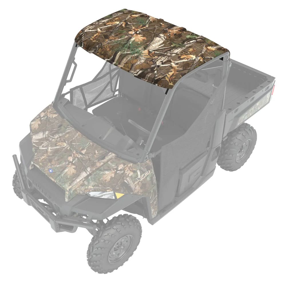 Polaris Ranger XP 1000 Pursuit Camo Poly 3-Seat Premium Roof with Liner & Lock & Ride Technology