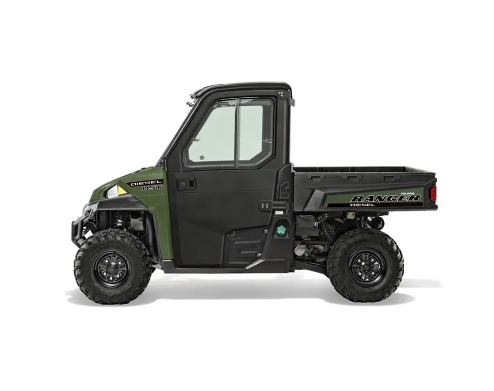 Polaris Ranger XP 900/1000 Front Hinged Window Doors - Poly Set of 2