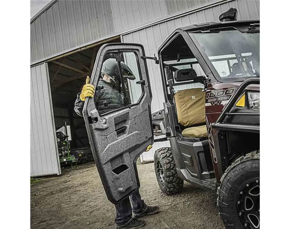Polaris Ranger XP 900/1000 Front Hinged Window Doors - Poly Set of 2