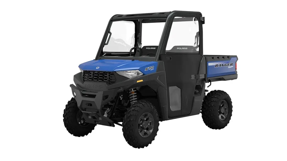 Polaris Ranger Zip Window Front Canvas Doors