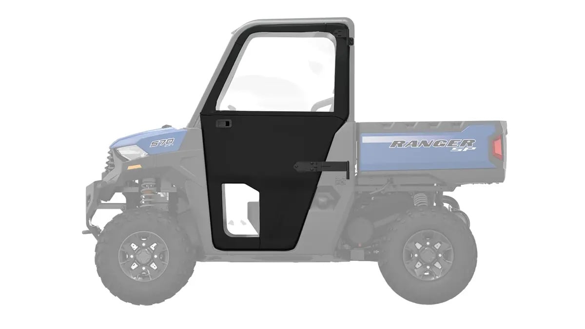 Polaris Ranger Zip Window Front Canvas Doors