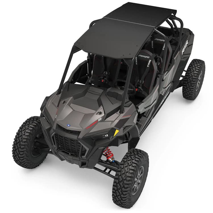 Polaris RZR Aluminum Roof 4 Seat - Black