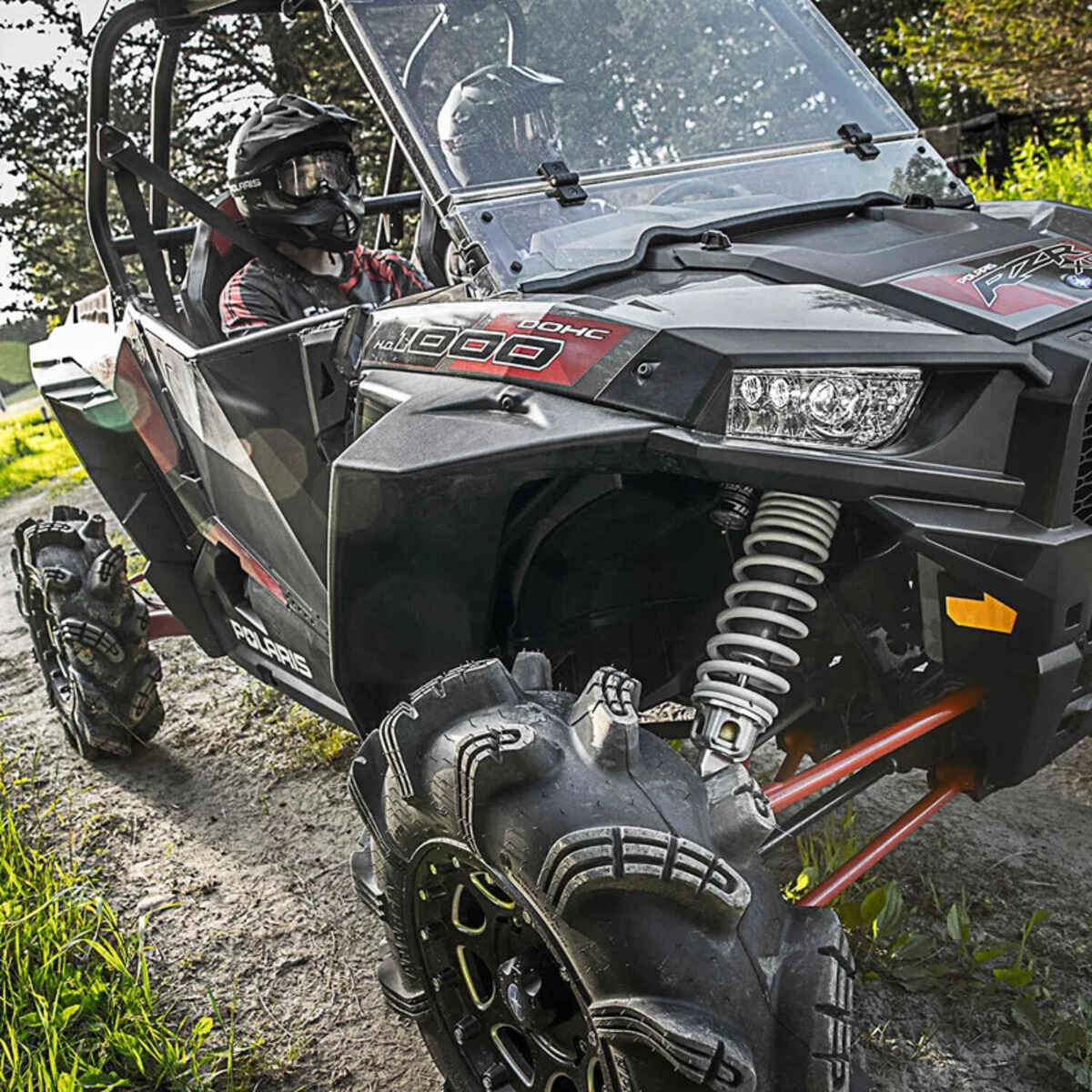 Polaris RZR Full Coverage Fender Flares - Black