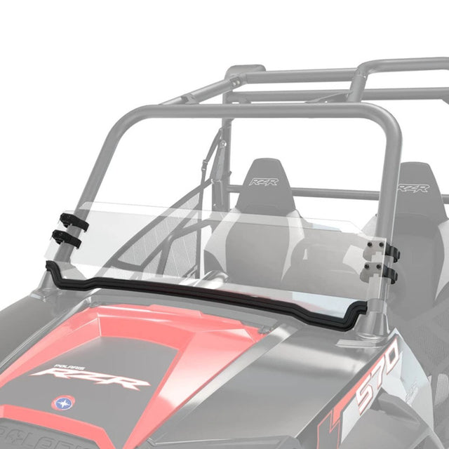 Polaris RZR Half Windshield - Poly