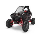 Polaris RZR Lock & Ride Full Windshield - Hard Coat Poly