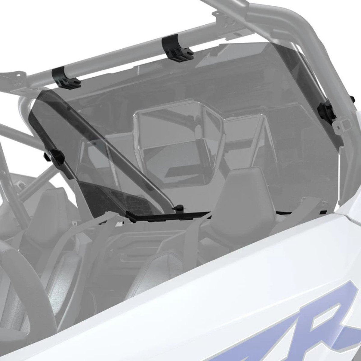 Polaris RZR Poly Rear Panel - 2 Seat