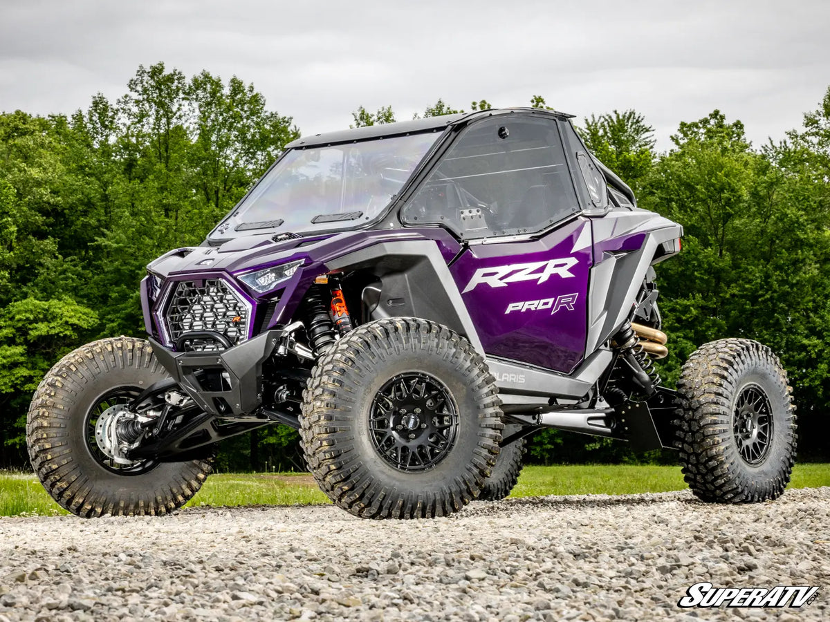 SuperATV Polaris RZR Pro R Upper Doors Hard Cab Enclosure