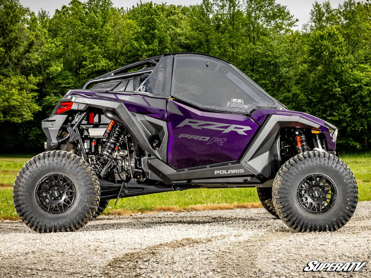 SuperATV Polaris RZR Pro R Upper Doors Hard Cab Enclosure