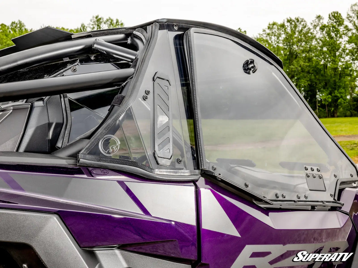SuperATV Polaris RZR Pro R Upper Doors Hard Cab Enclosure