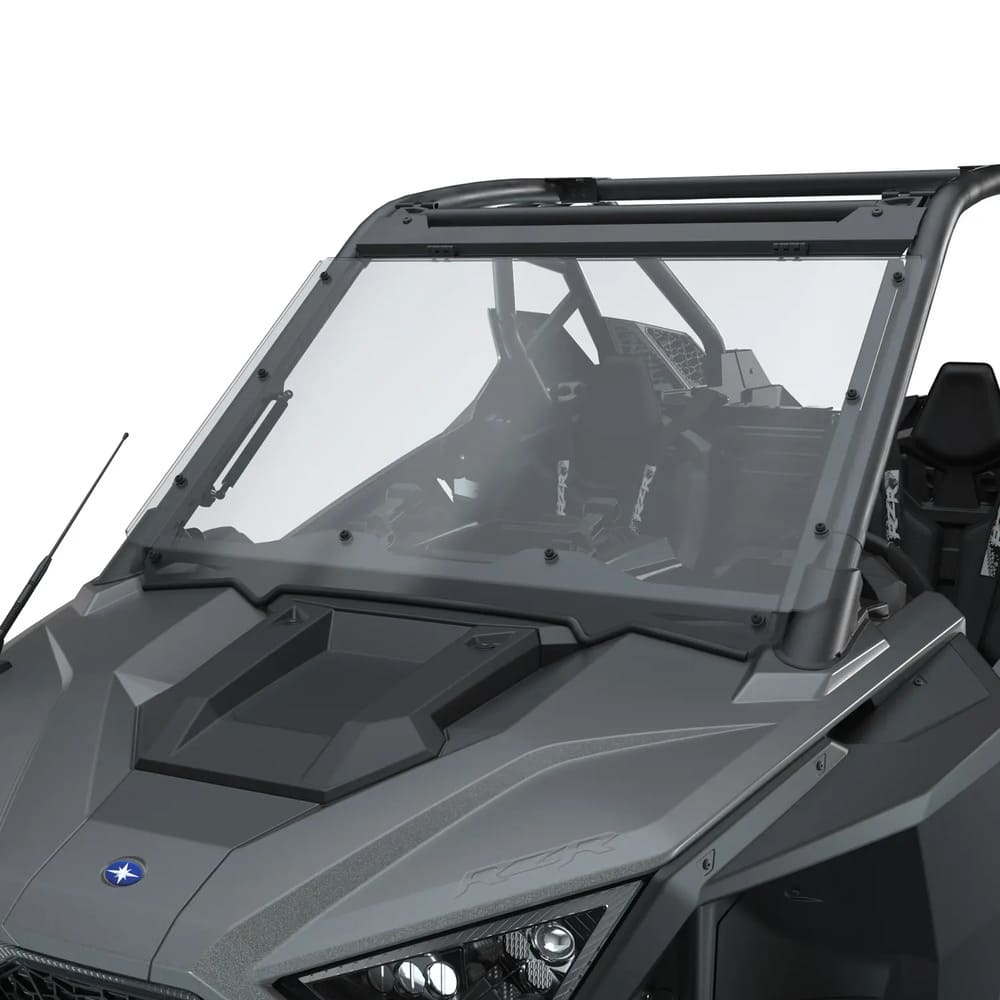 Polaris RZR Pro XP Tip Out Windshield - Hard Coat Poly