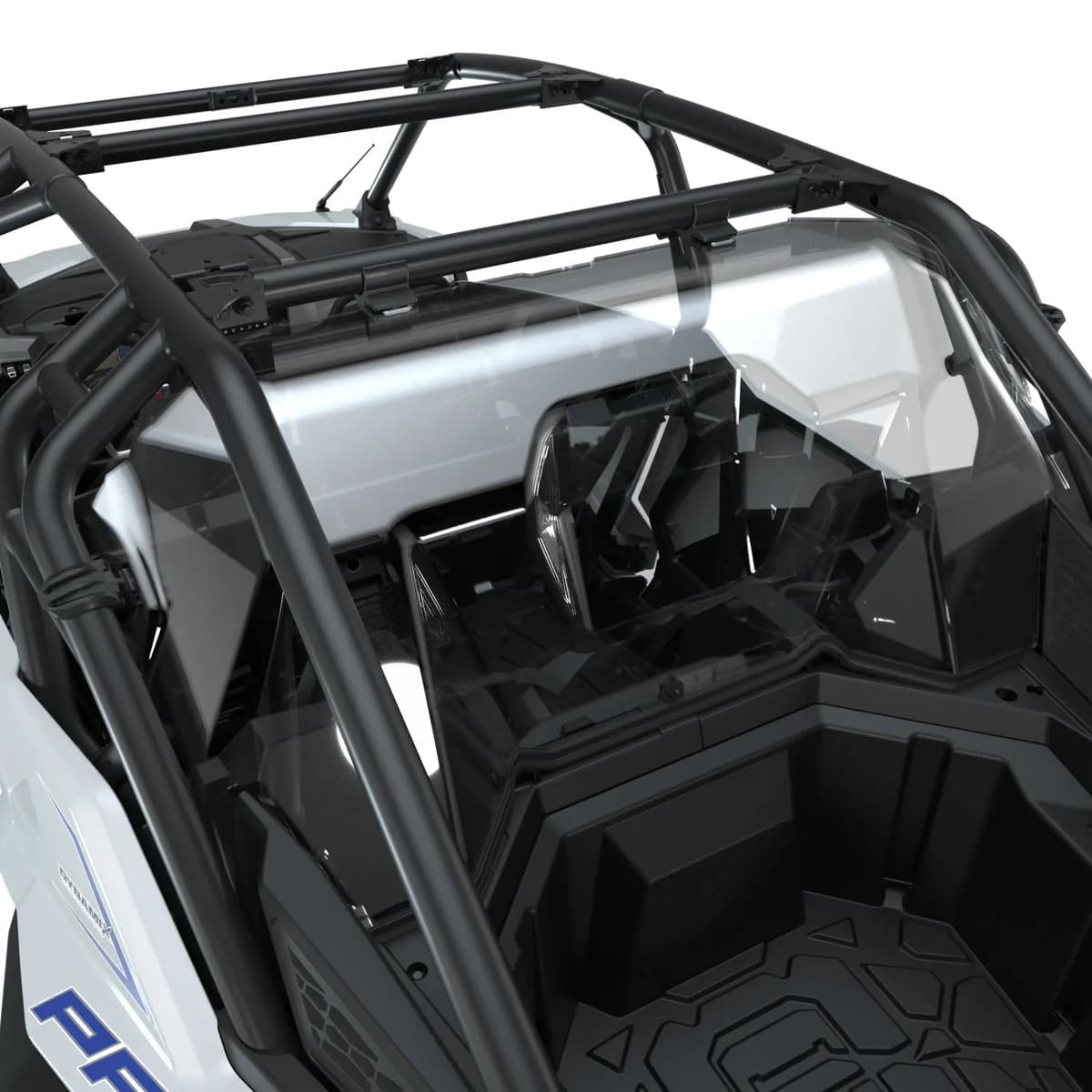 Polaris RZR Pro XP/Turbo R Poly Rear Panel - 4 Seat