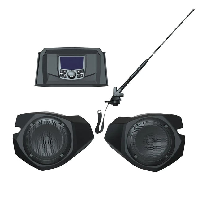 Polaris RZR S 1000 PMX Audio Kit by Rockford Fosgate - Stage 1