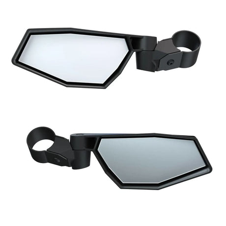 Polaris RZR Side View Adjustable Folding Mirrors Rops Mounted - Set of 2
