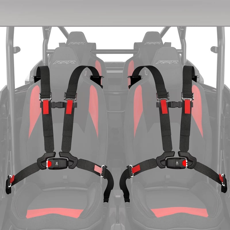 Polaris RZR Sub Zero 4 Point Front Harness Kit - 4 Seat