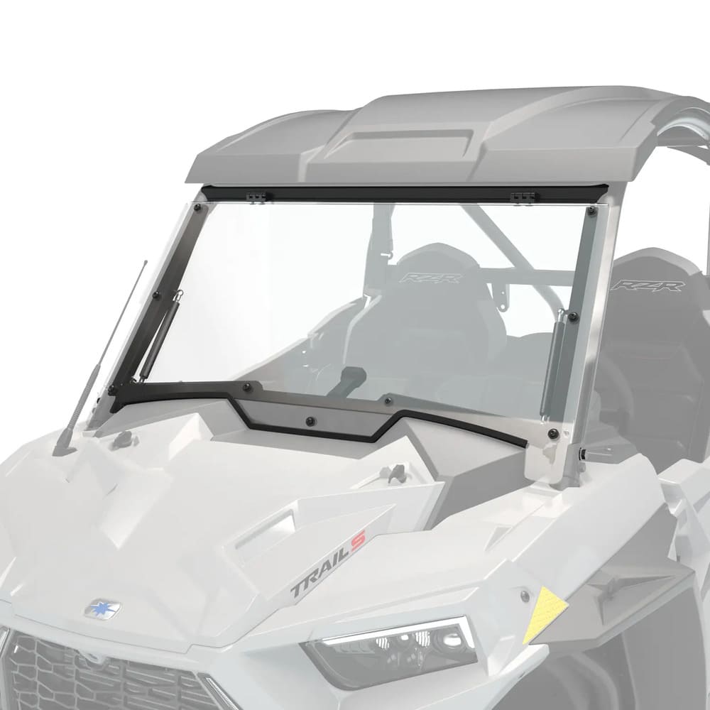 Polaris RZR Trail S 1000 Tip Out Windshield - Hard Coat Poly