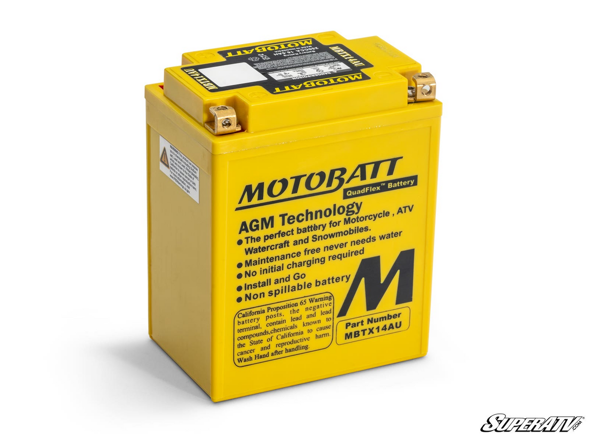 MotoBatt Polaris RZR Battery Replacement