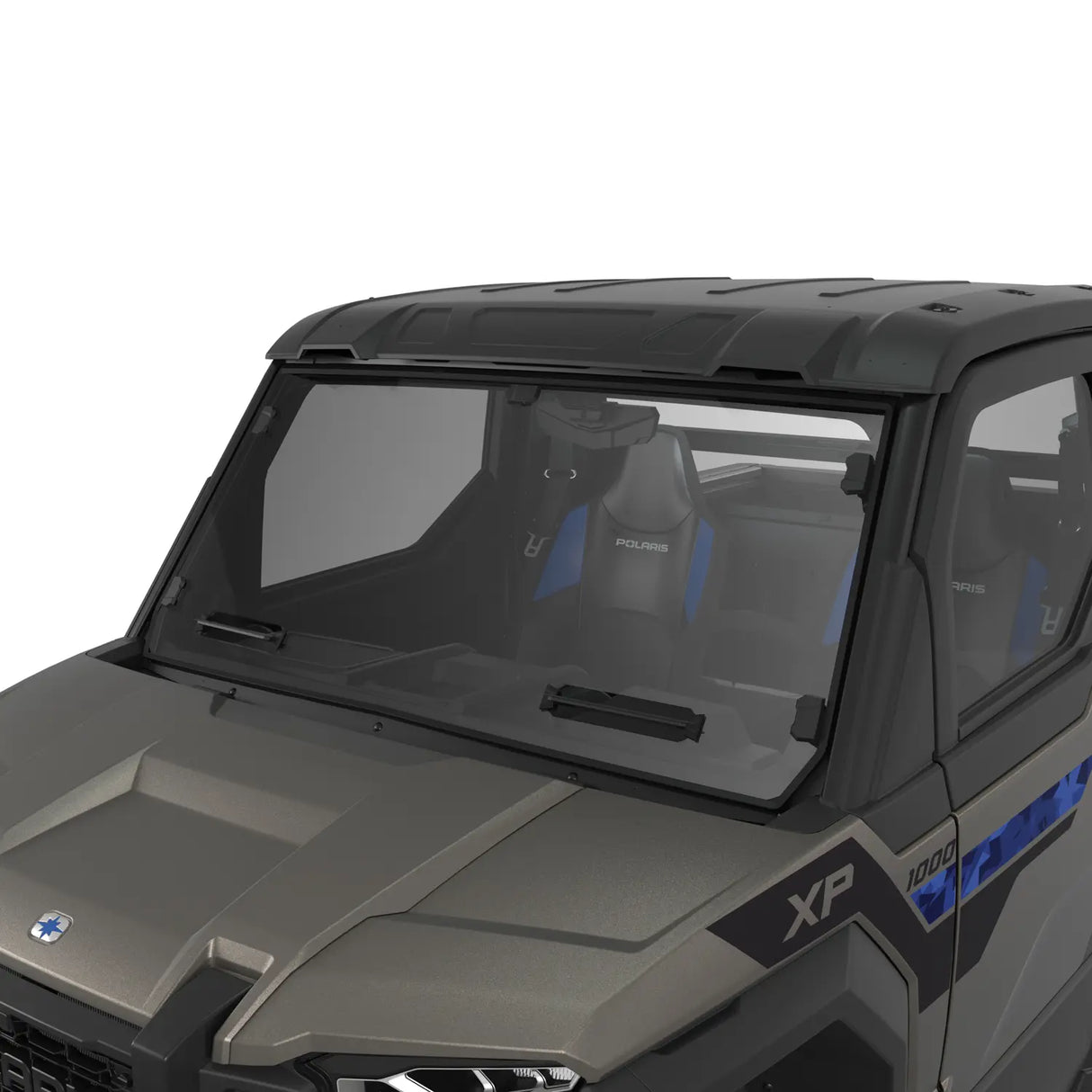 Polaris Xpedition Lock & Ride Hard Coat Poly Full Vented Windshield