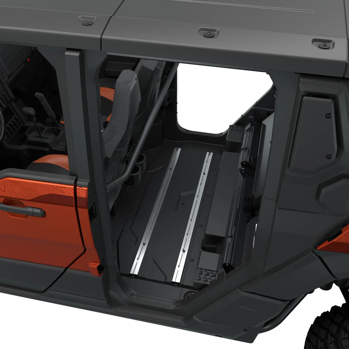 Polaris Xpedition Lock & Ride Max Rear Floor Rail Kit - Set of 2