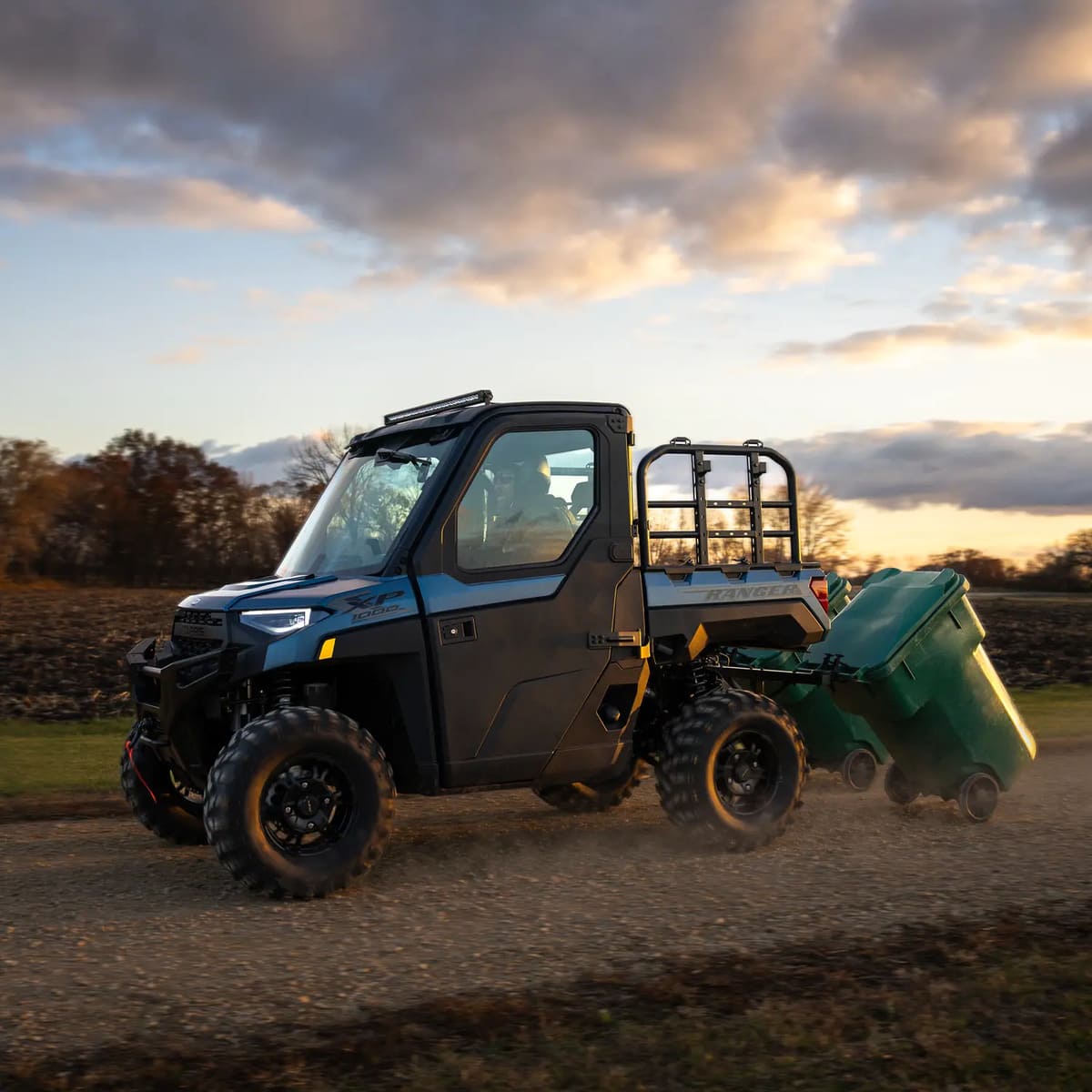 Polaris Xpedition/Ranger XP 1000 Trash Can Hauler