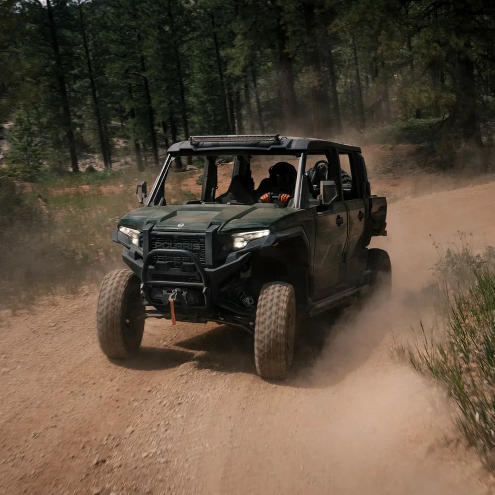 Polaris Xpedition Side View Adjustabale Folding Mirrors Vehicle Mounted Frame - 2 Set