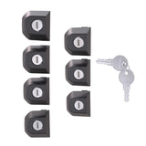 Polaris Xpedition Universal Vehicle Locks Doors & Rear Liftgates - Set of 2 Keys & 7 Key Cores