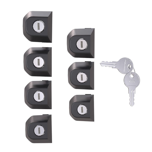 Polaris Xpedition Universal Vehicle Locks Doors & Rear Liftgates - Set of 2 Keys & 7 Key Cores