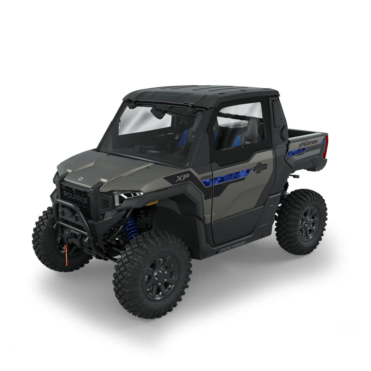 Polaris Xpedition Zip Window Canvas Front Upper Doors - 2 Set