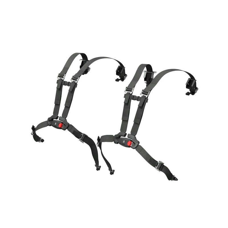 Polaris RZR Sub Zero 4-Point Rear Harness Kit - 4 Seat