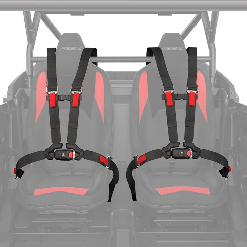 Polaris RZR Sub Zero 4-Point Rear Harness Kit - 4 Seat