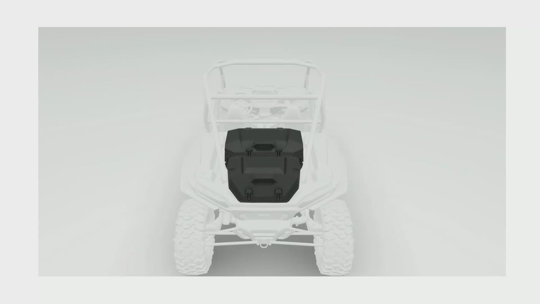 Polaris RZR XP 1000 Lock & Ride Forward and Rear Cargo Boxes