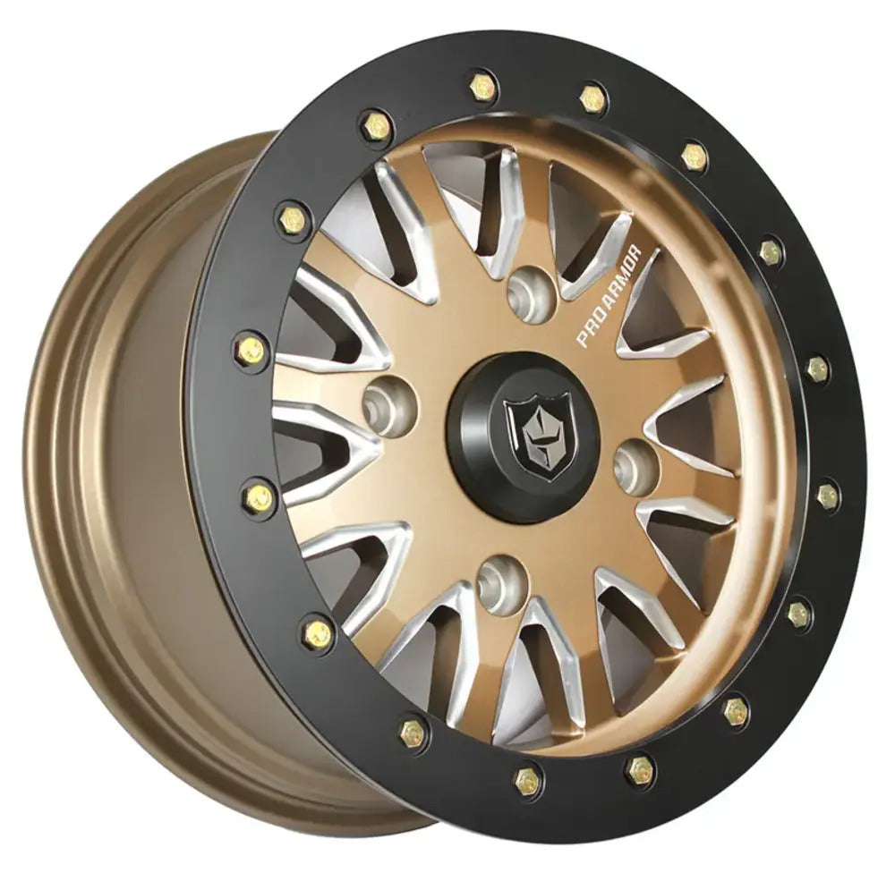 Pro Armor Can-Am Maverick Halo Milled Wheel - 15 x 7