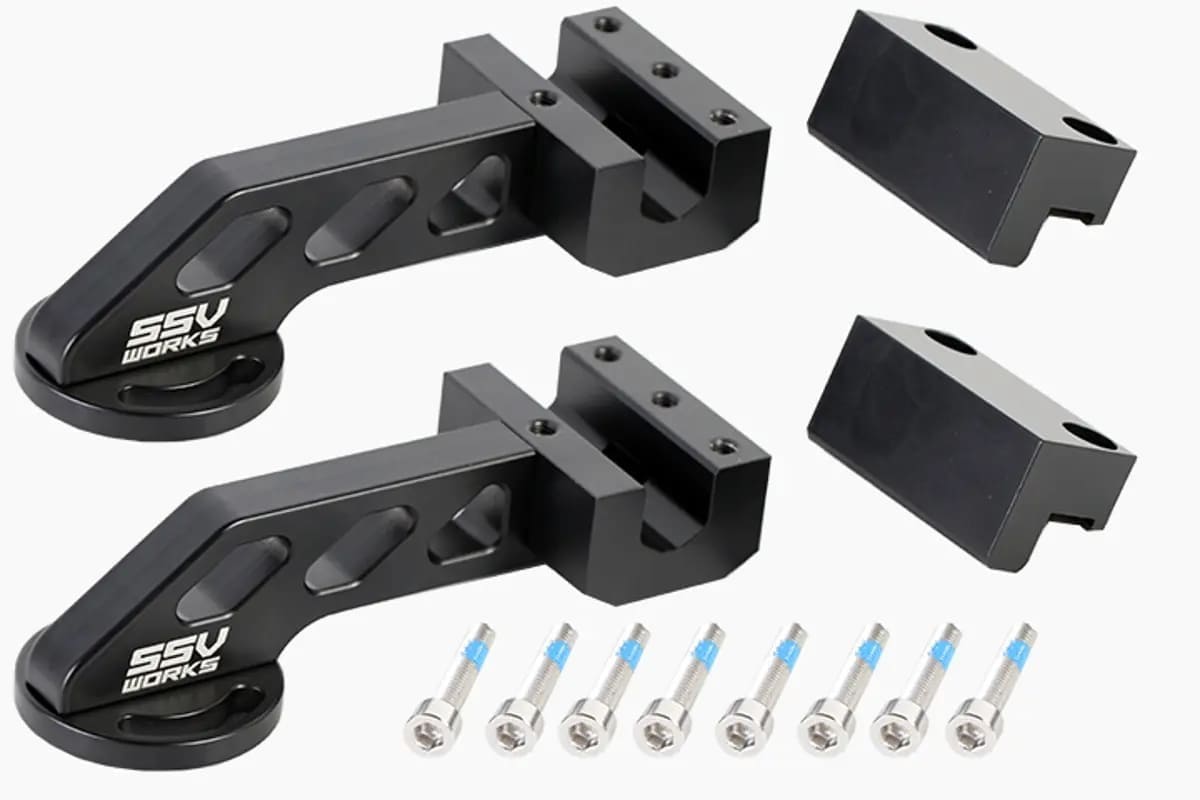 Pro Armor Polaris Ranger 2-Speaker SXS Cage Audio Kit with J Hook Clamps