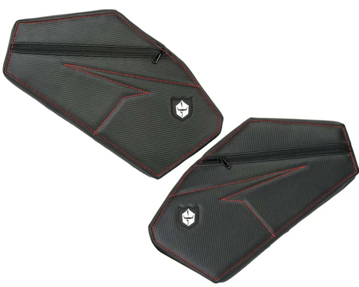 Pro Armor Polaris RZR Pro R Rear Door Knee Pads with Storage