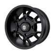 Pro Armor Polaris RZR Pro XP 15x7 Cyclone Wheel - Matte Black