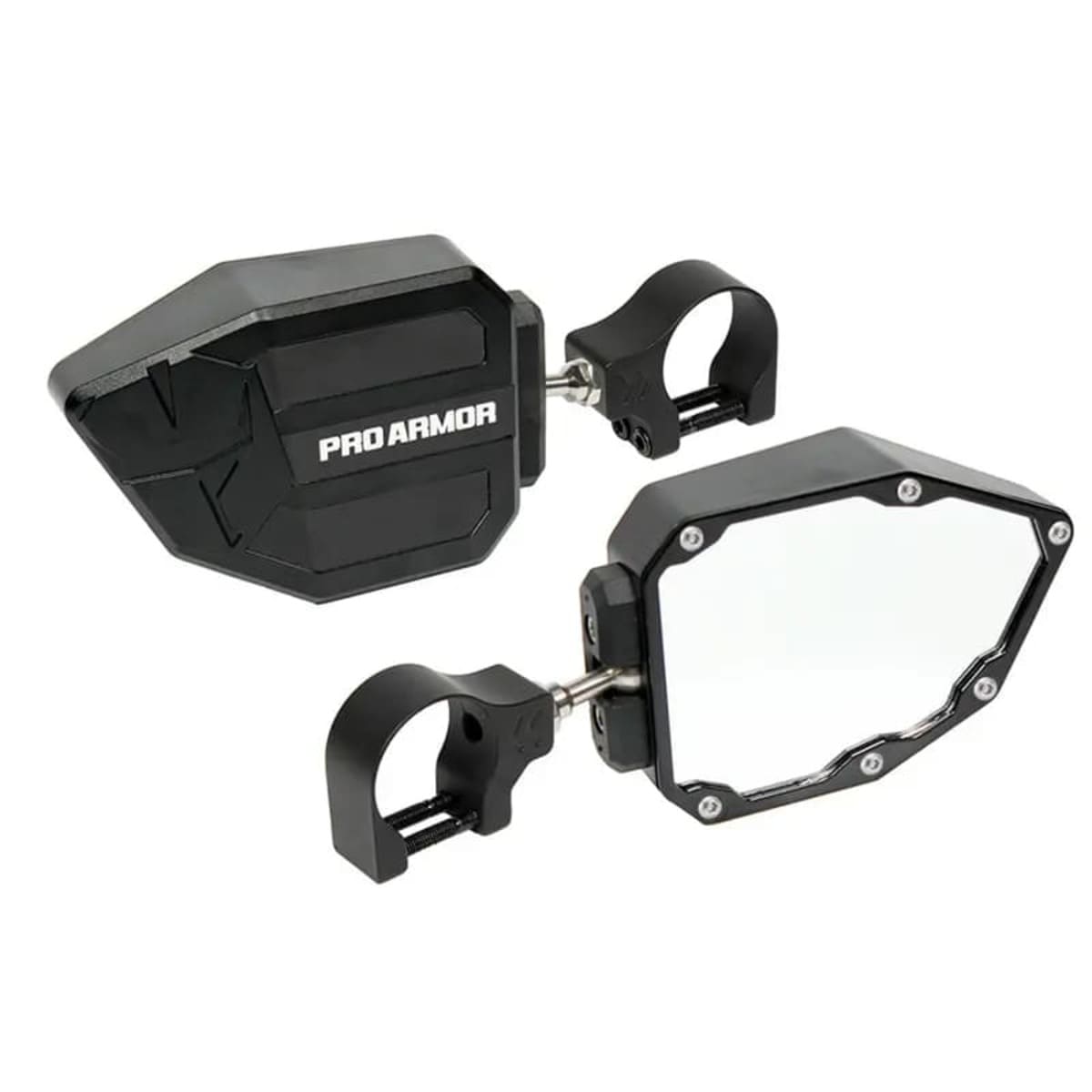 Pro Armor Side View Mirrors 2" Clamp