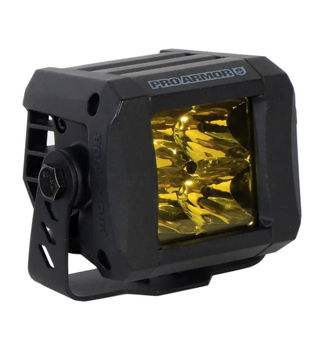Pro Armor Spot LED Cube Light - Amber