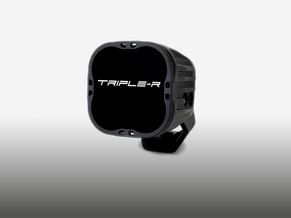 Triple R Lighting Rp Series Black Lens Cover