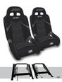 PRP Can-Am Maverick X3 GT4 Suspension Seats Mount & Slider Kit - Pair