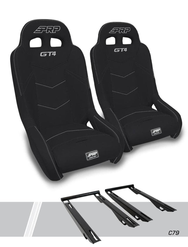 PRP Polaris RZR Pro XP GT4 Suspension Seats Kit - Pair