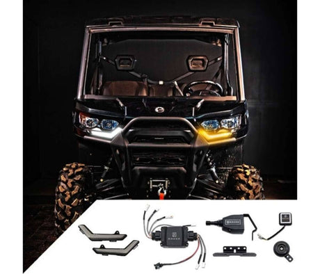 Raceline '20-'26 Can-Am Defender HD10 Speakeasy Turn Signal Kit/ Signature Lights