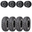 Raceline A13B Omega & Maxxis Roxxzilla Radial Wheel & Tire Kit
